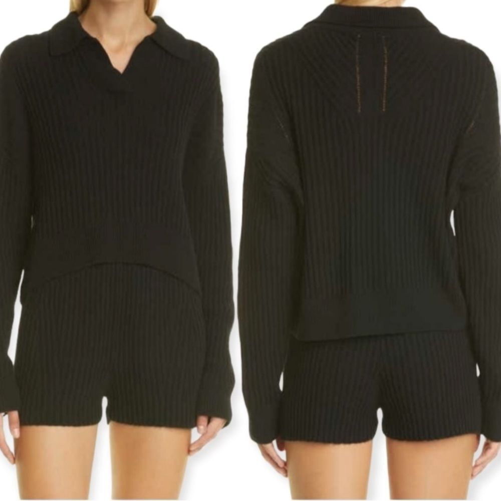 Rag & Bone “Maxine” Merino Wool Ribbed Sweater - image 1